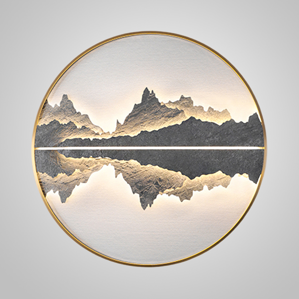 Настенный светильник DAWN B B D120 Brass by ImperiumLoft