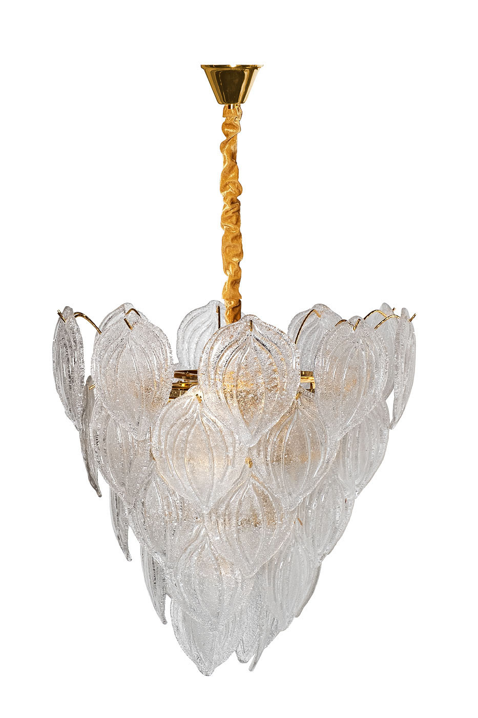 Люстра потолочная "Лепестки" Garda Decor 92EL-YG18498-10P