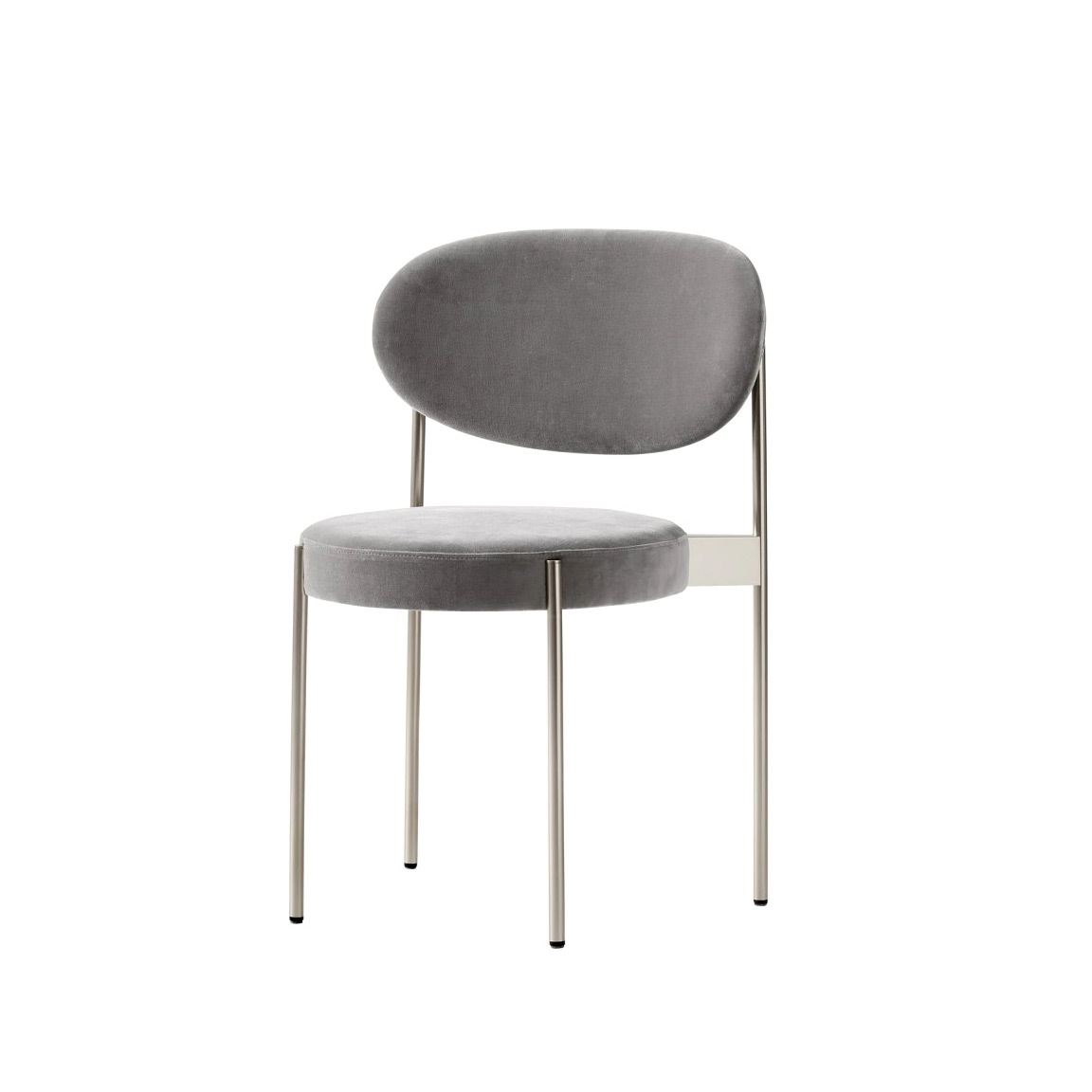 Обеденный стул Verpan 430 BRUSHED STEEL