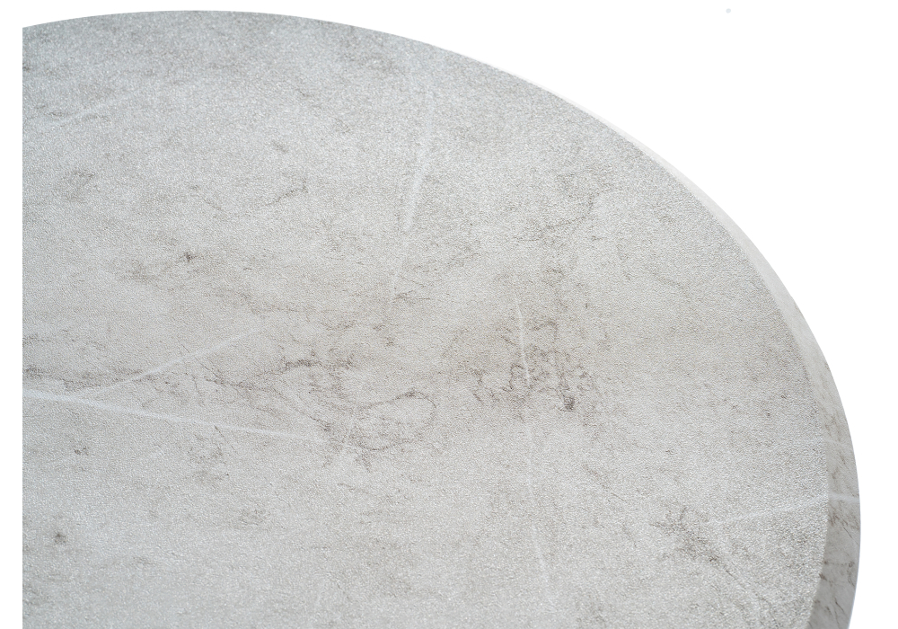 Журнальный стол Woodville Абелия мрамор белый / черный матовый 497046