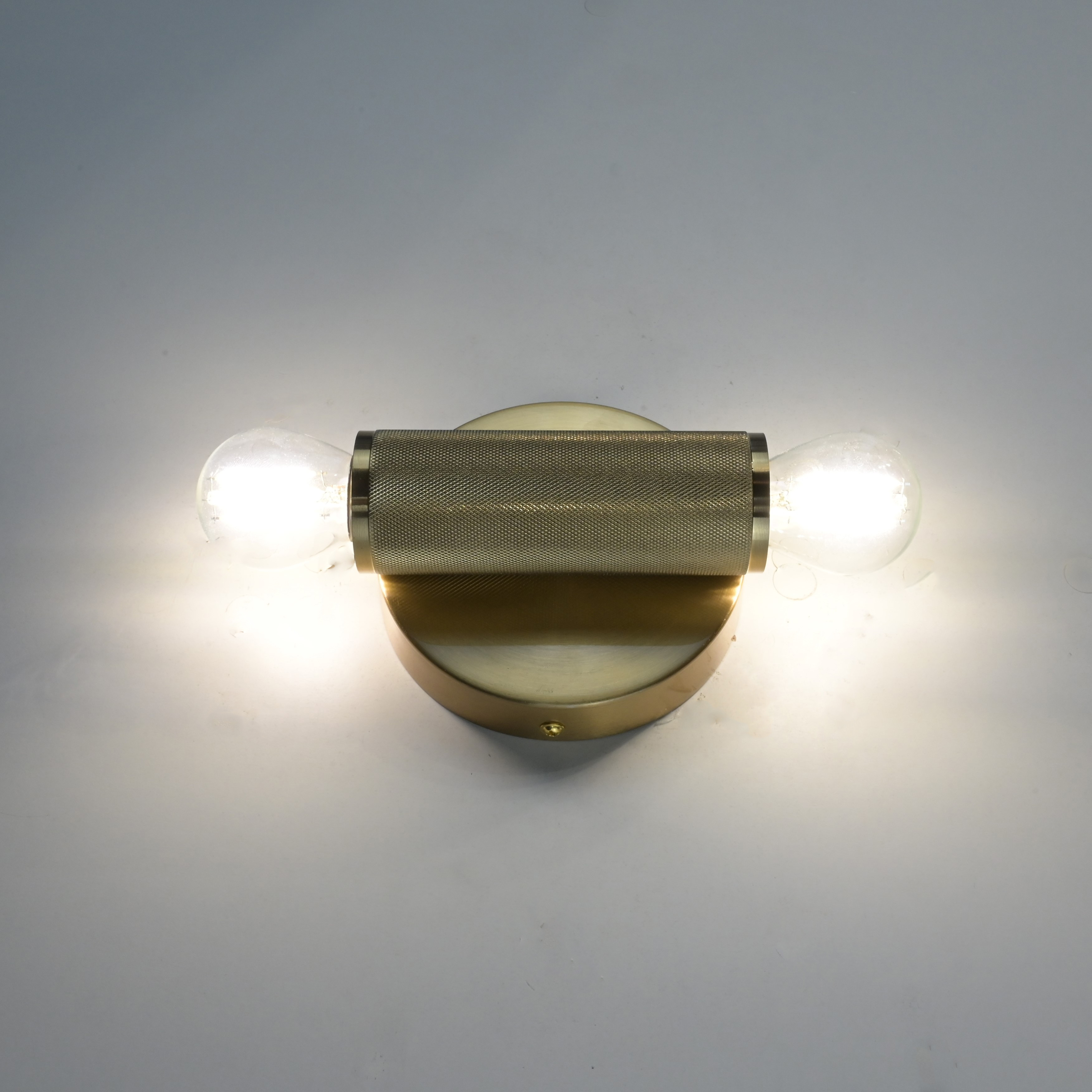 Бра RH Utilitaire Inline Sconce Brass by ImperiumLoft