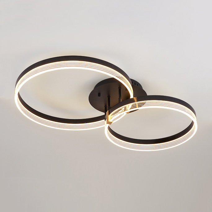 Потолочный светильник ALMER CH D40+50 by ImperiumLoft