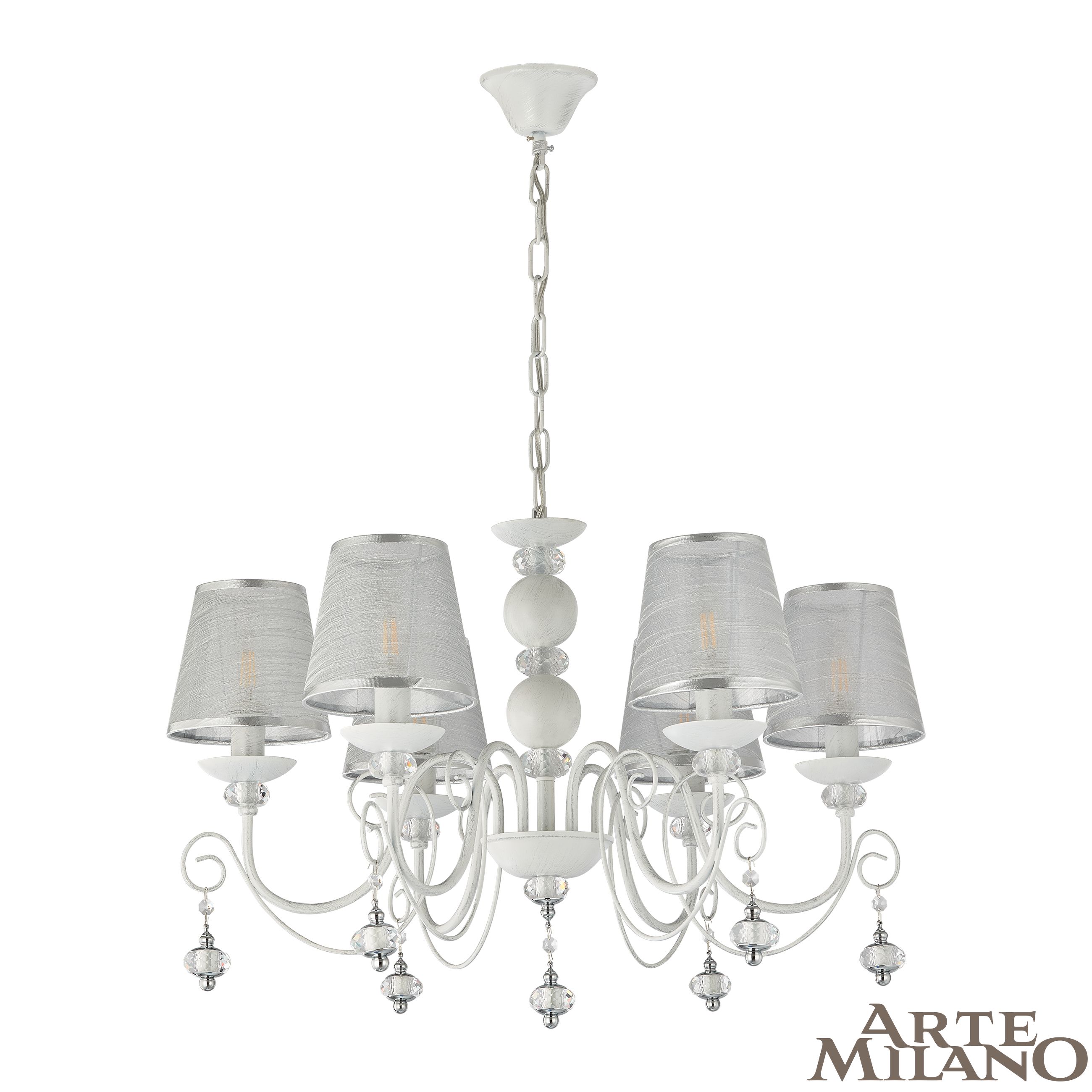 Люстра 347620/6 WT+SL Arte Milano