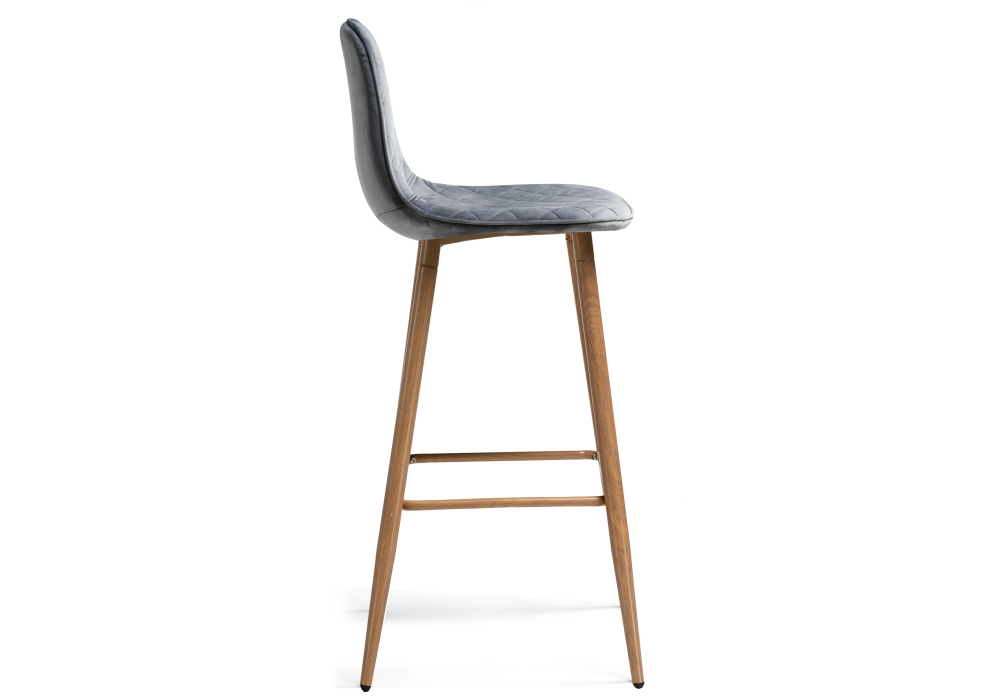 Барный стул Woodville Capri dark gray / wood 15132