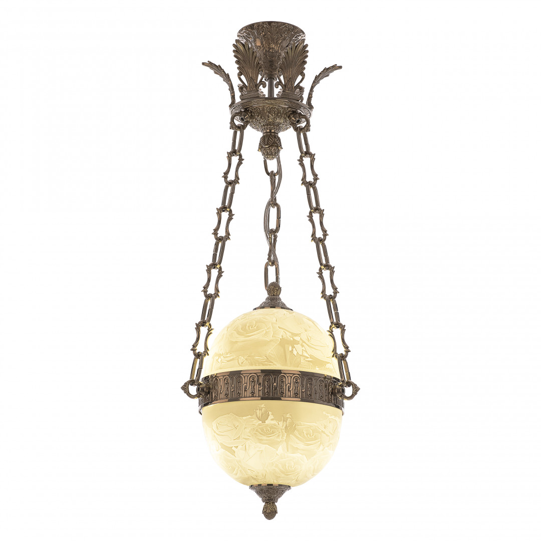 Подвесной светильник бронзовый 71000P/20 Ni Rose Y8