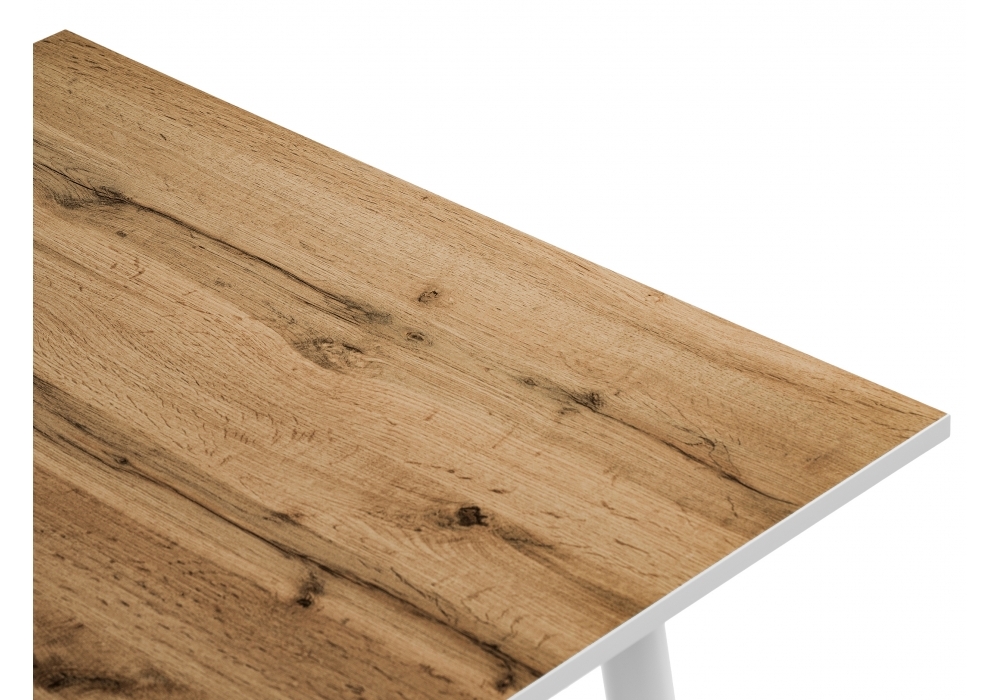 Стол деревянный Woodville Джиан дуб вотан / белый 459653