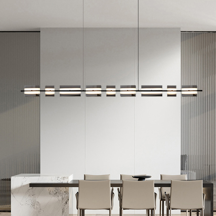Подвесной светильник BRIAND LONG L168 Black by ImperiumLoft