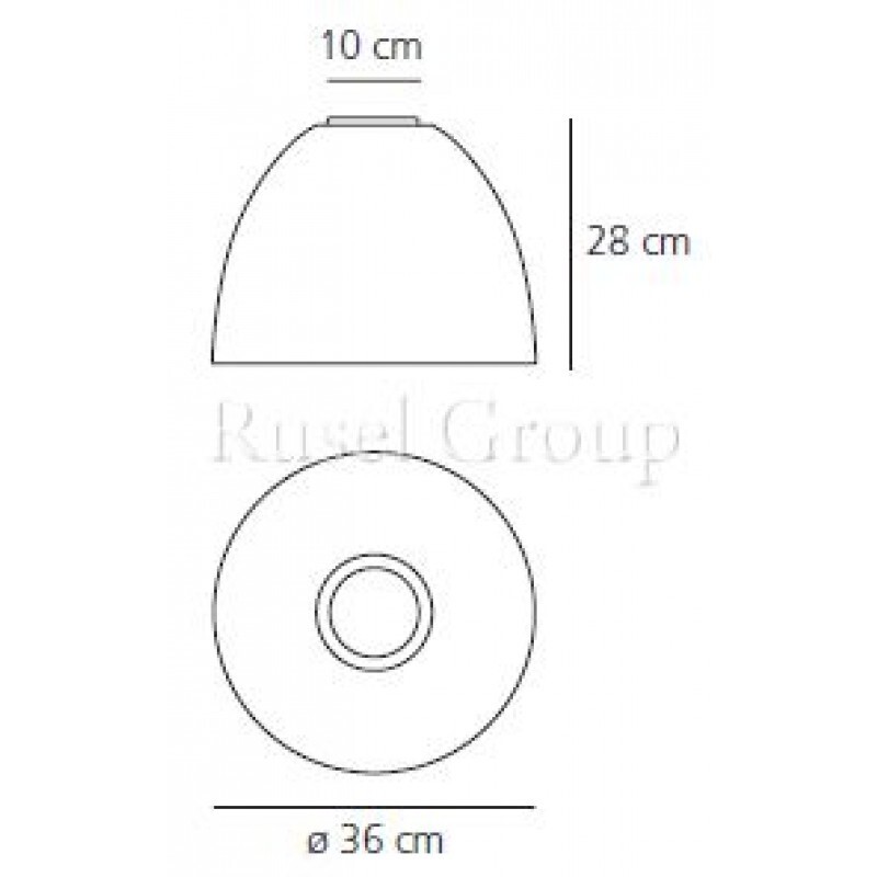 Потолочный светильник Artemide NUR MINI SOFFITTO