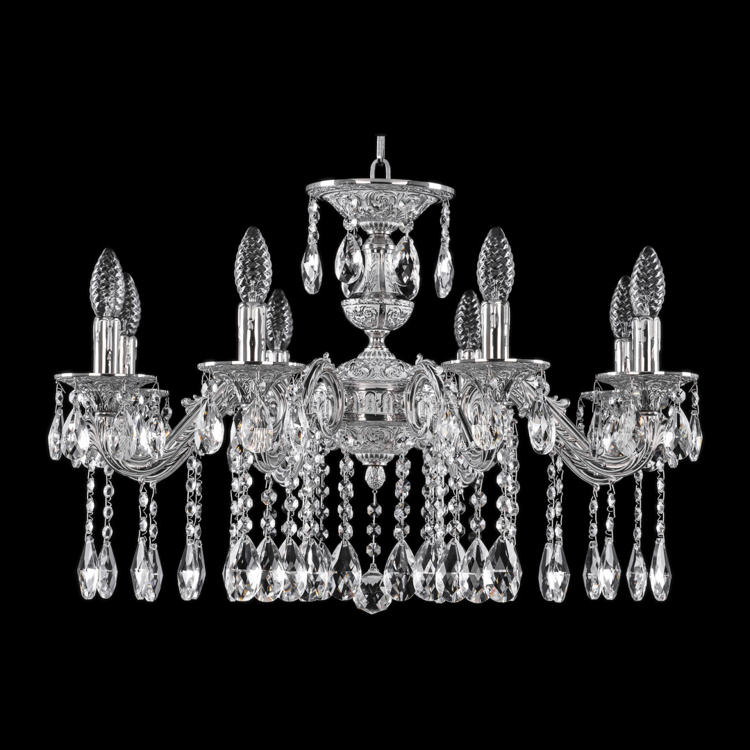 Люстра бронзовая с хрусталём 71202/8/210 A NW