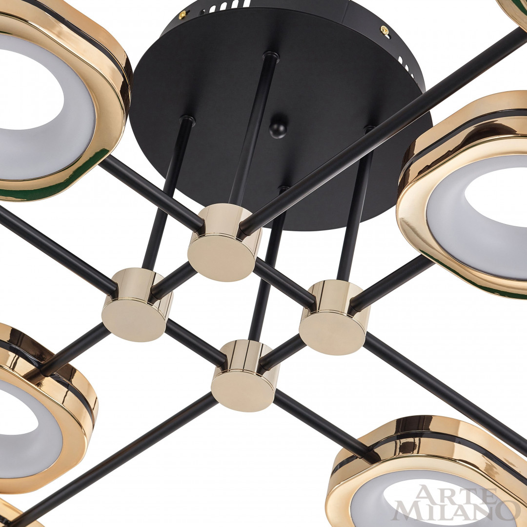 Светильник светодиодный 277999/8 BK/GD Arte Milano