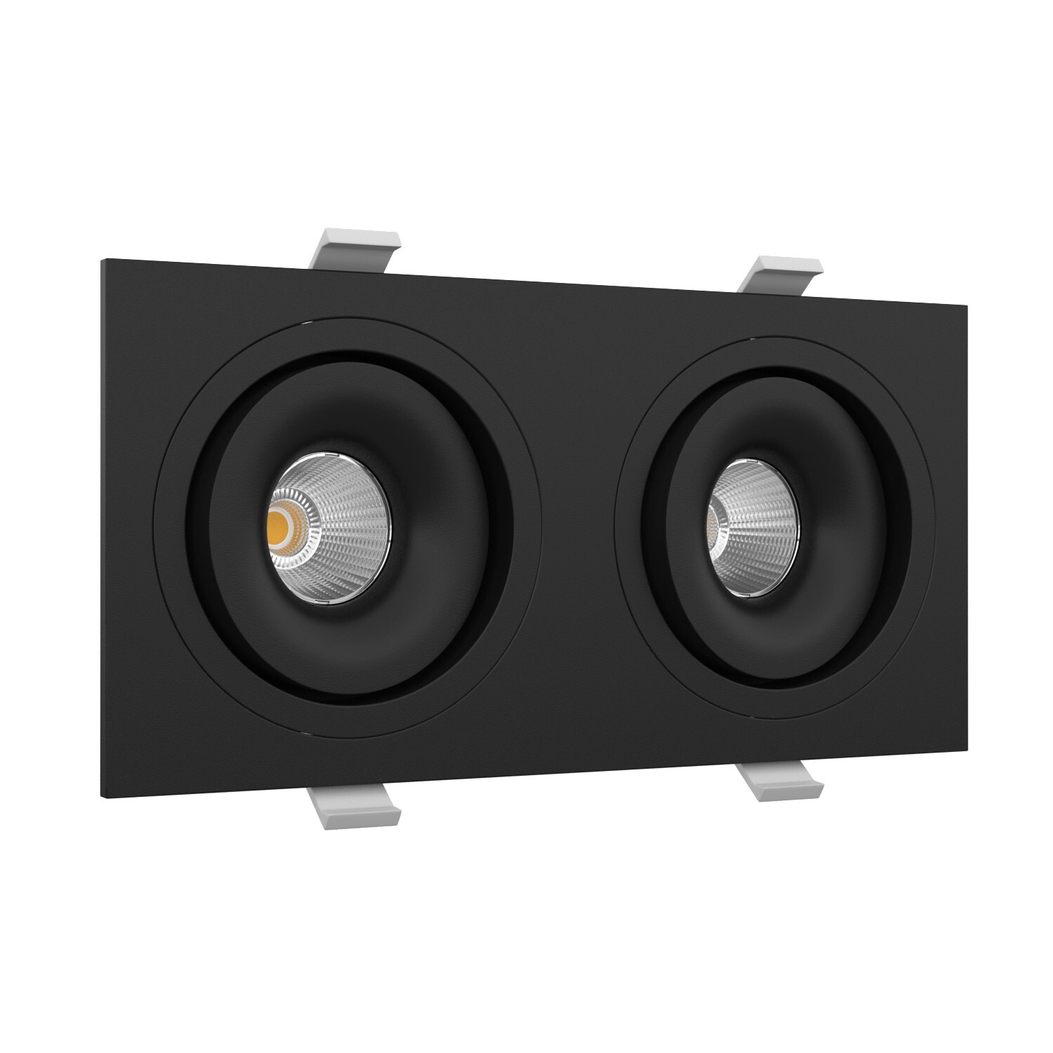 Встраиваемый  светодиодный светильник Ledron MJ1006 SQ2 Black