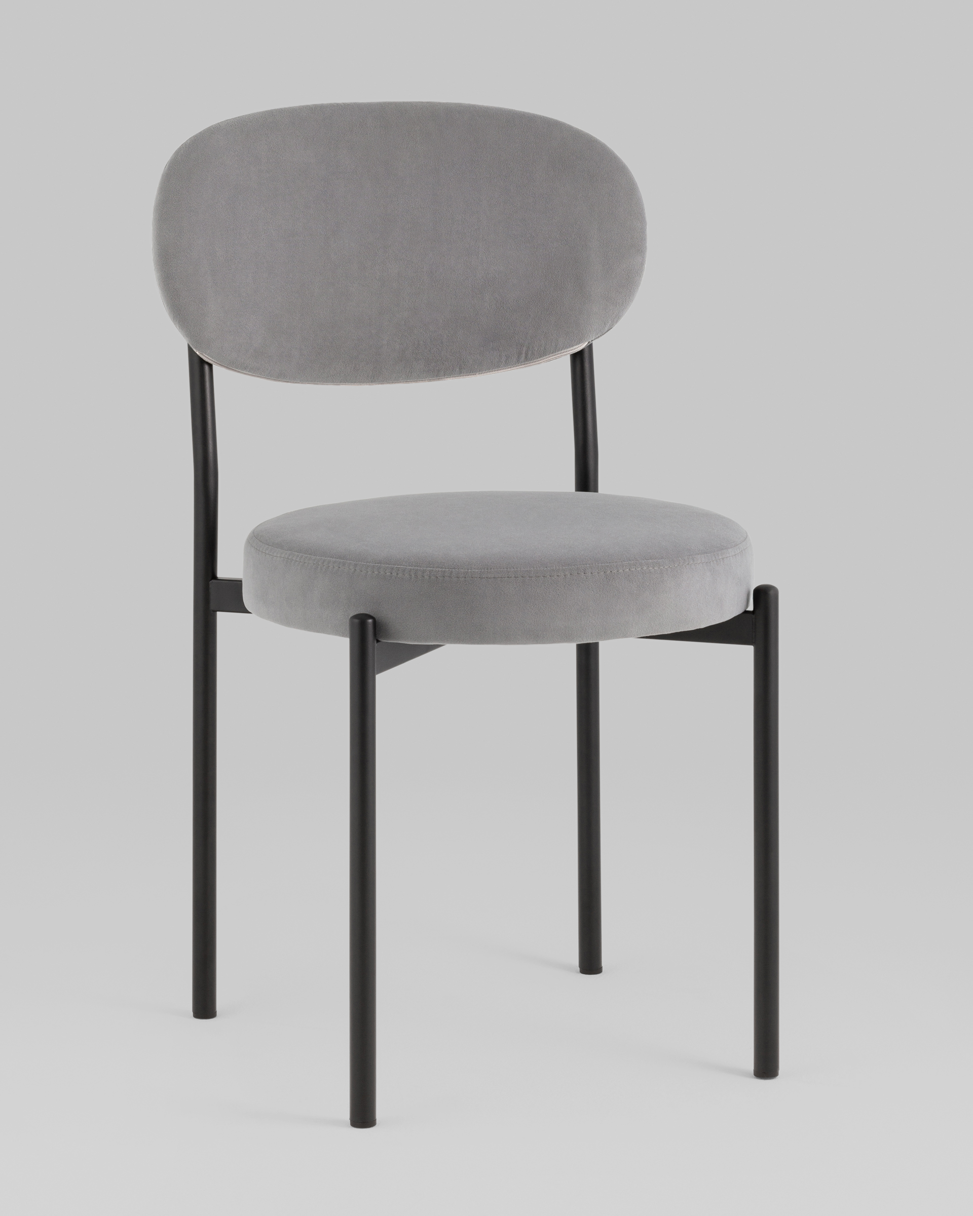 Стул Бриф SN велюр серый, 4шт./уп. Stool Group