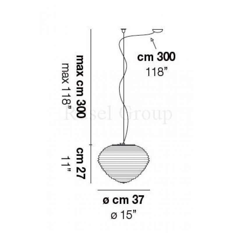 Подвесной светильник Vistosi SPIRIT SP 37 D1