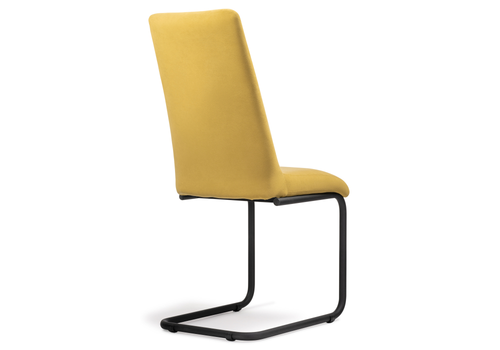 Стул Woodville Лулла горчичный / черный 504191