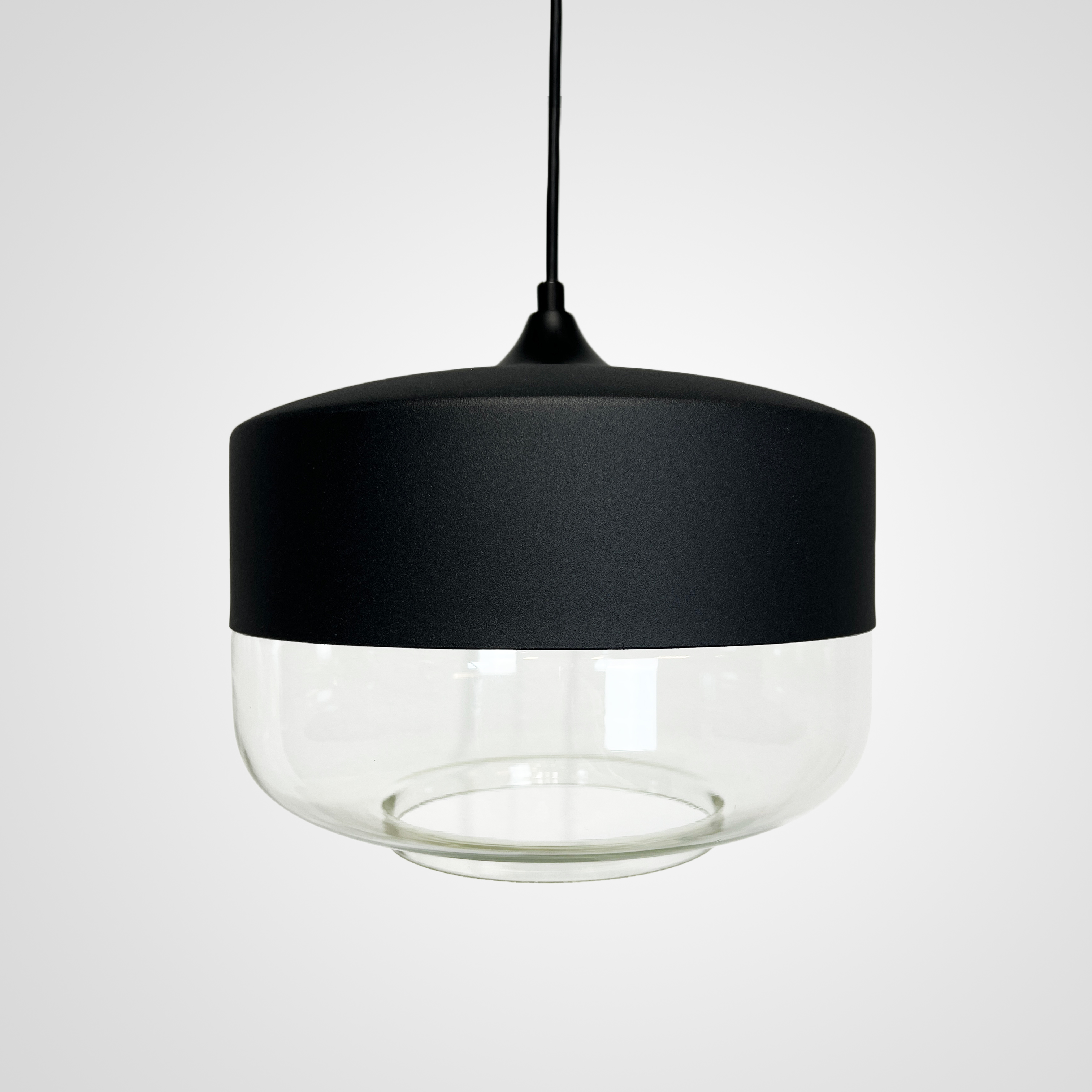 Подвесной Светильник Nord D D25 Black/Transparent By Imperiumloft