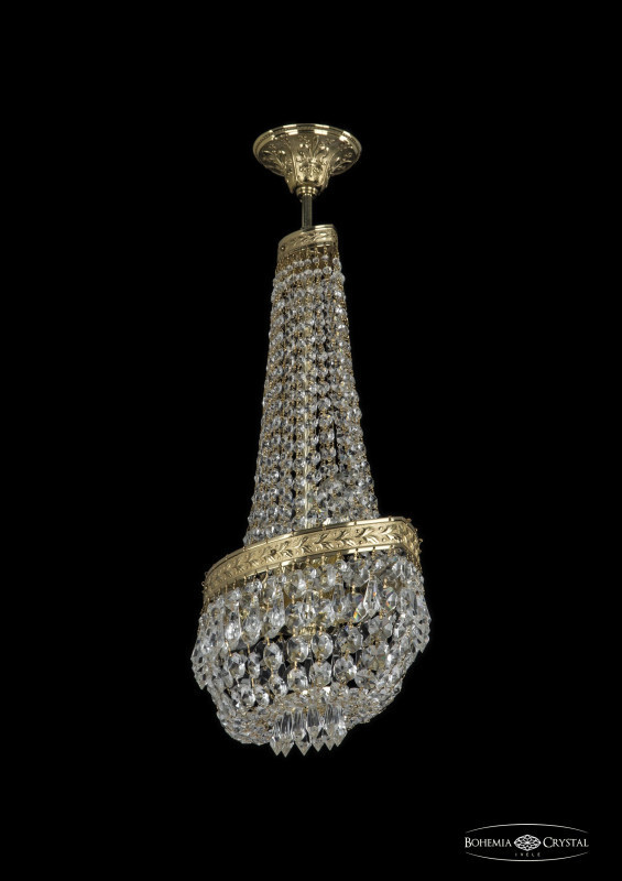 Люстра на штанге Bohemia Ivele Crystal 19273/H2/35IV G