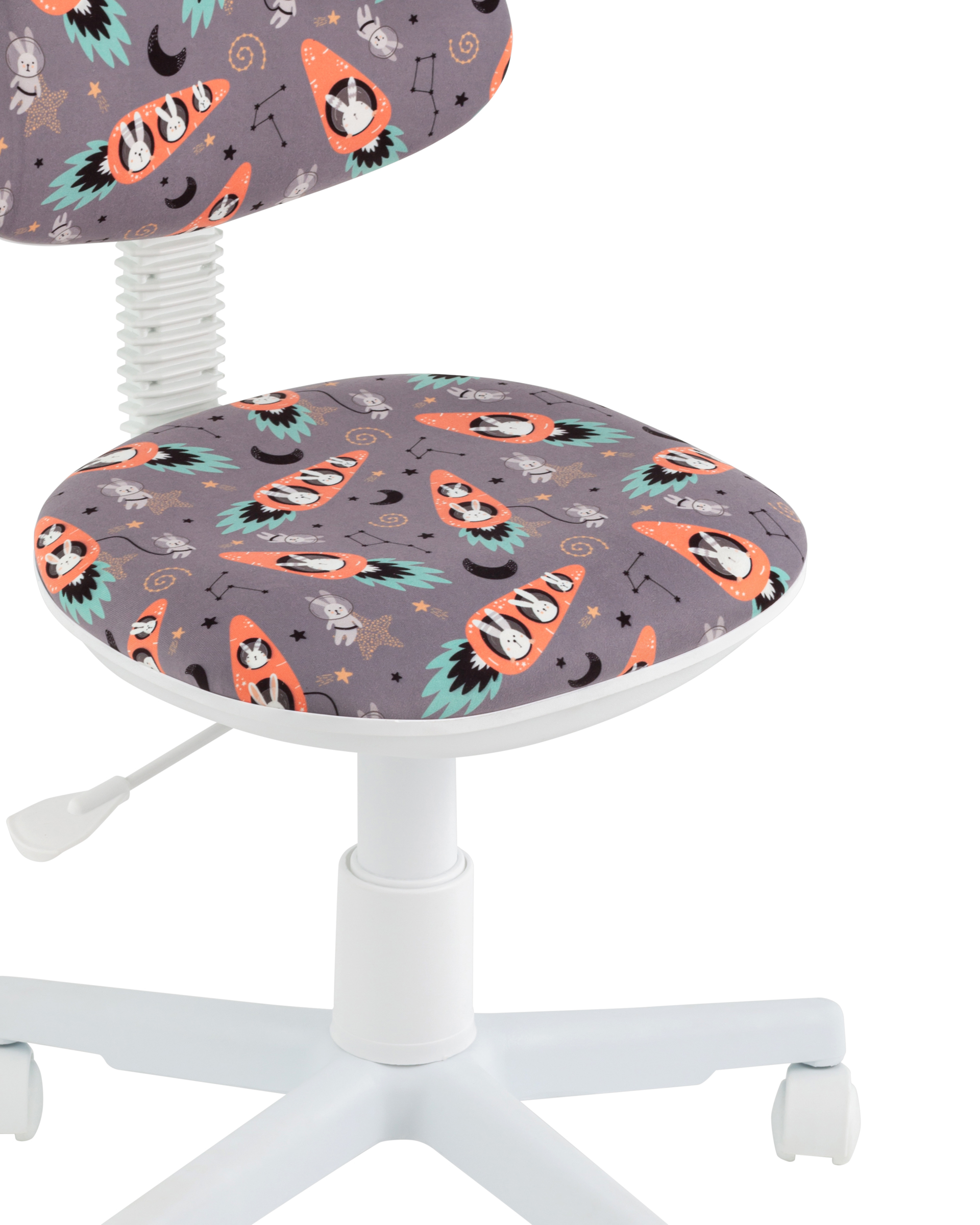 Кресло компьютерное детское УМКА Marconaft пластик белый Stool Group