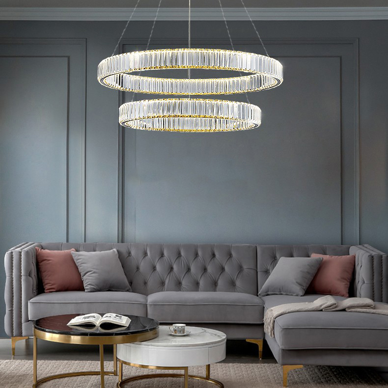 Подвесная люстра BERTOLDA D40+60+80 Chrome by ImperiumLoft