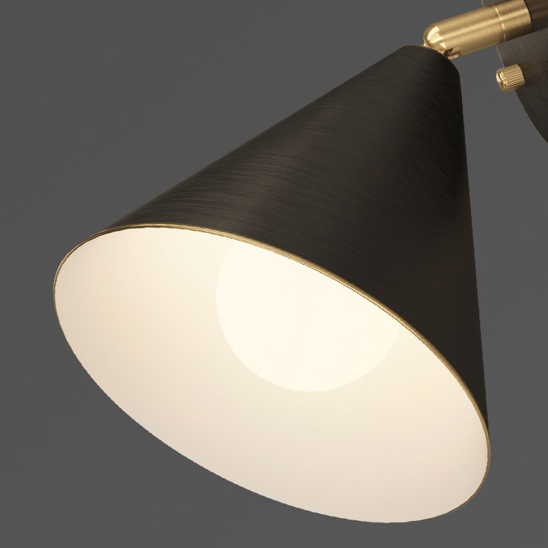 Потолочный светильник RIGEL CH Black by ImperiumLoft