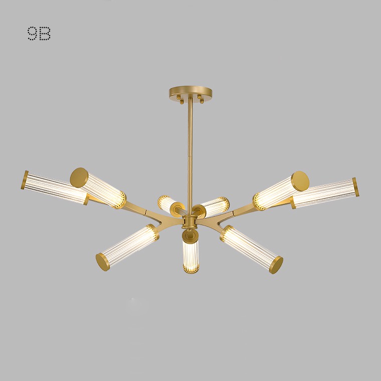 Подвесная люстра RAMOSE В9 Золото by ImperiumLoft