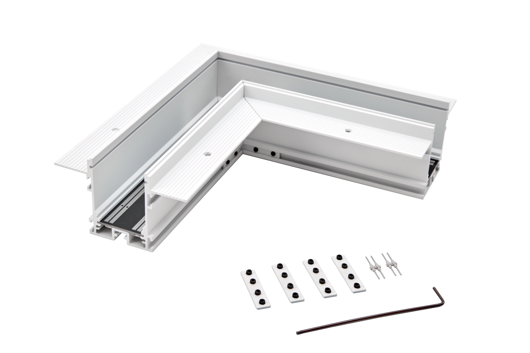 Угол для низковольтного трека DesignLed SY-601901-RC-CN-1-WHMR-PCB