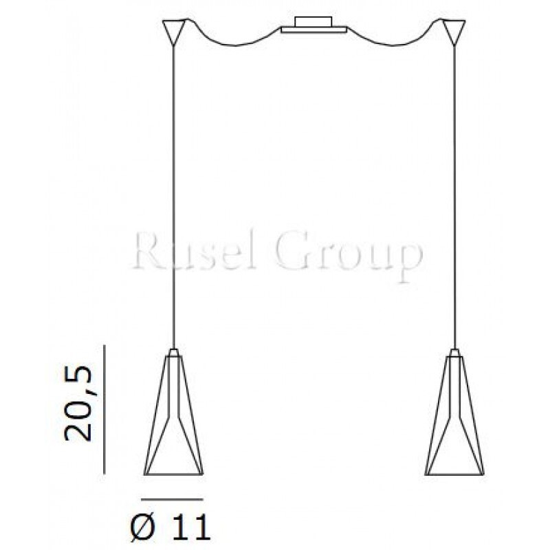 Подвесной светильник de MAJO LOLLI S2D