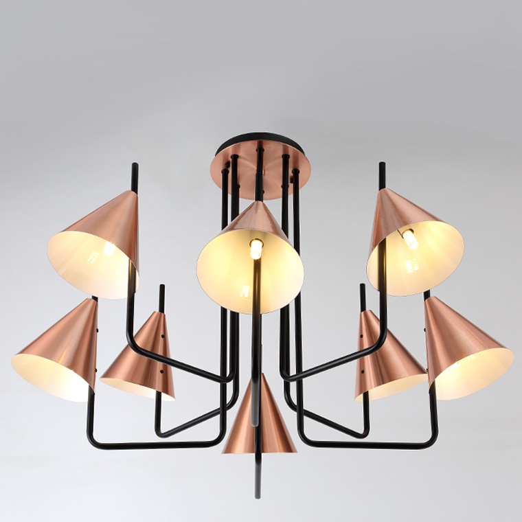 Люстра на штанге CRATER B L6 by ImperiumLoft