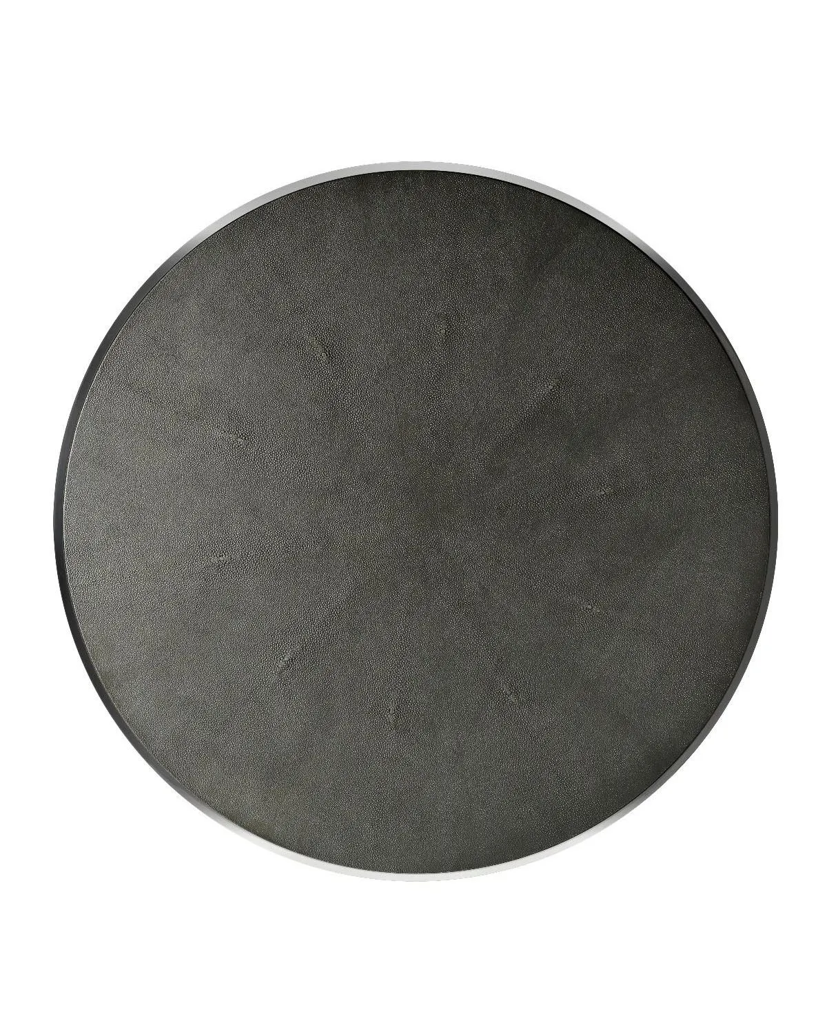 Серый приставной столик Гвен Louvre Home LHFST092CS/DPO light charcoal
