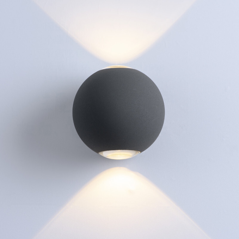 Светильник настенный Arte Lamp A1544AL-2GY