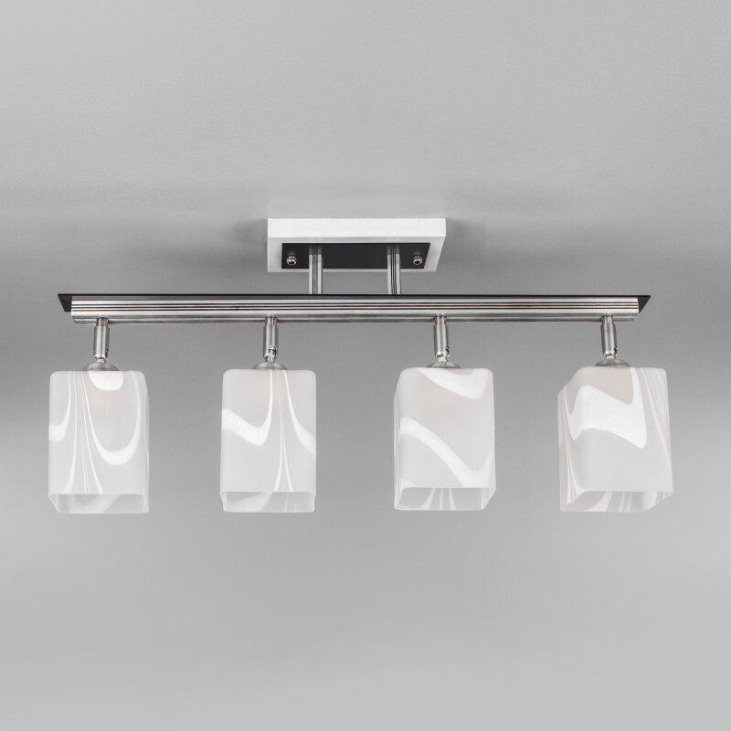 Люстра на штанге Eurosvet 3525/4 алюминий