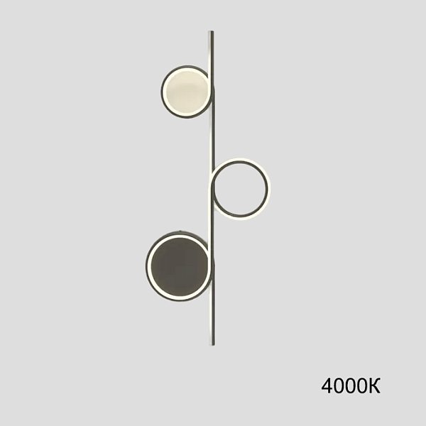 Настенный светильник DONATA С H60 Black 4000К by ImperiumLoft