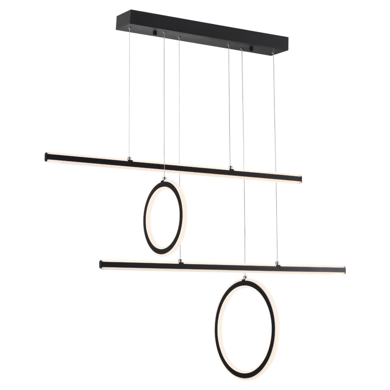 Светильник подвесной светодиодный диммируемый, в комплекте беспроводной пульт ДУ, длина провода 2м Novotech 359183