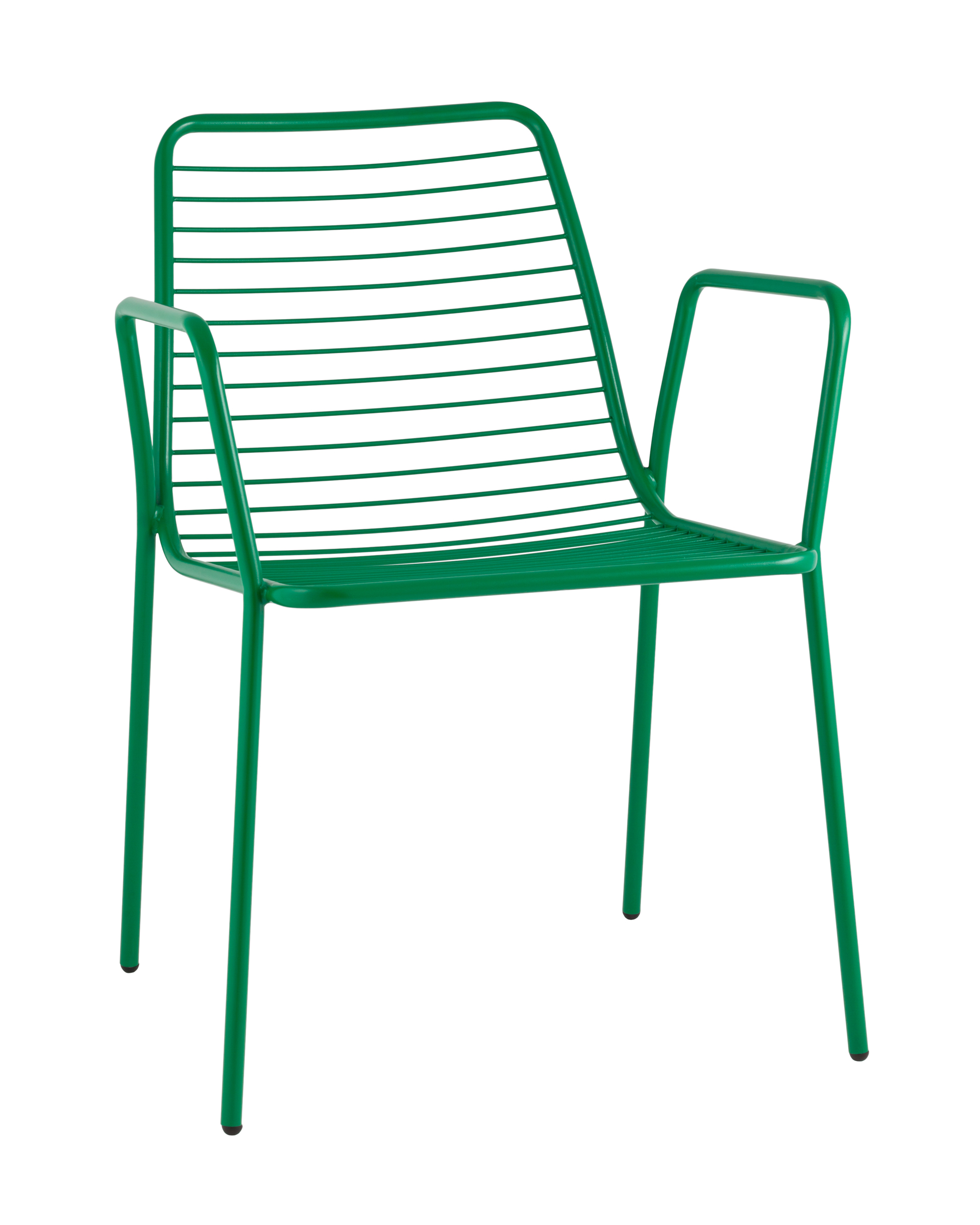 Стул с подлокотниками Дели металл зеленый Stool Group