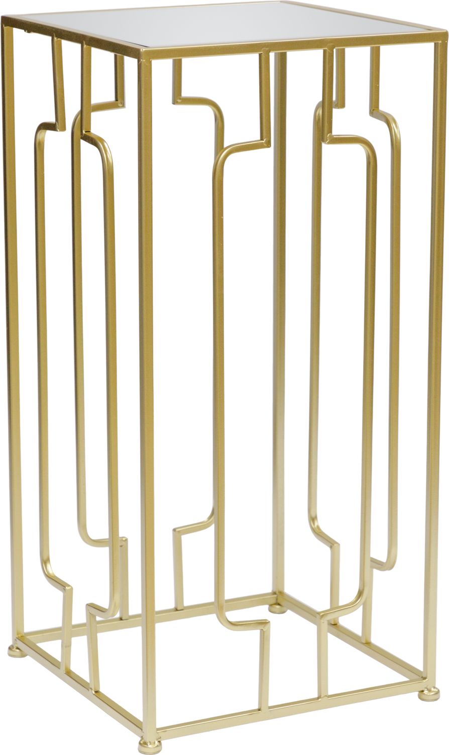 Столик интерьерный с зеркальной столешницей Glasar 54-224