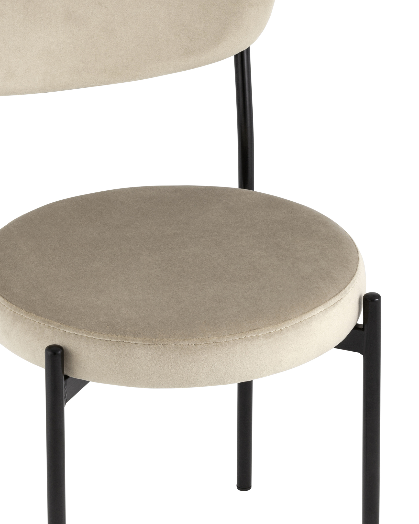 Стул Бриф велюр бежевый Stool Group