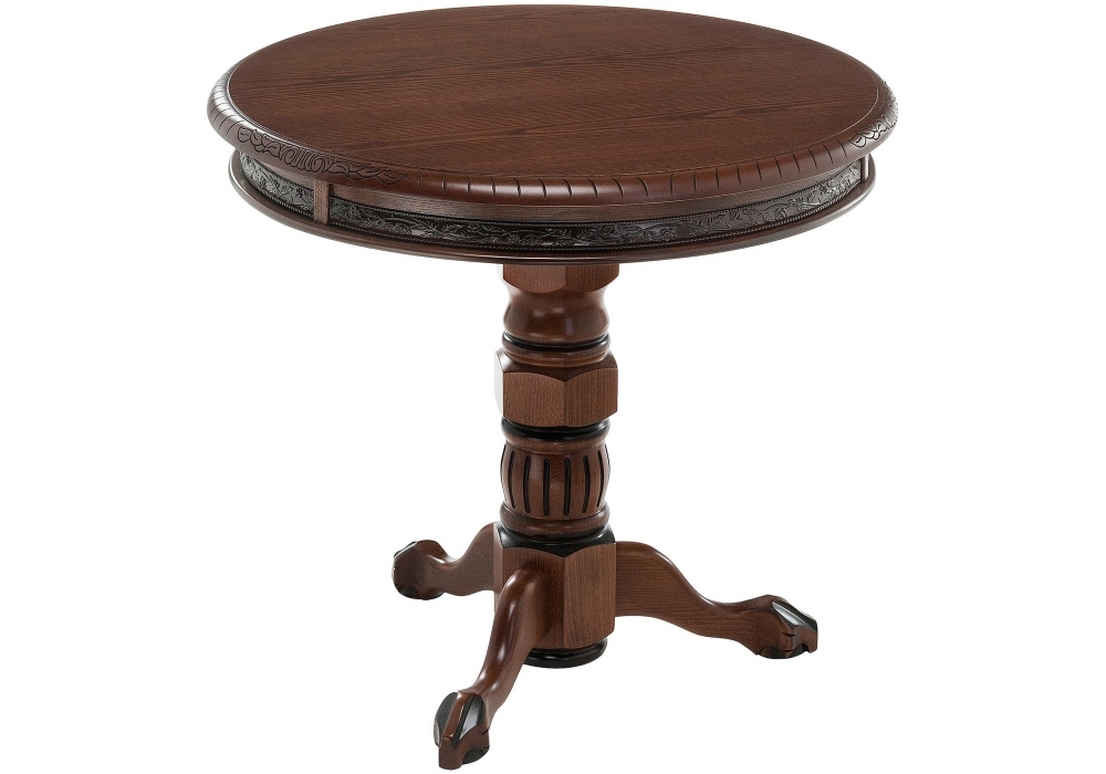 Журнальный стол Woodville Бернард орех с коричневой патиной 406090