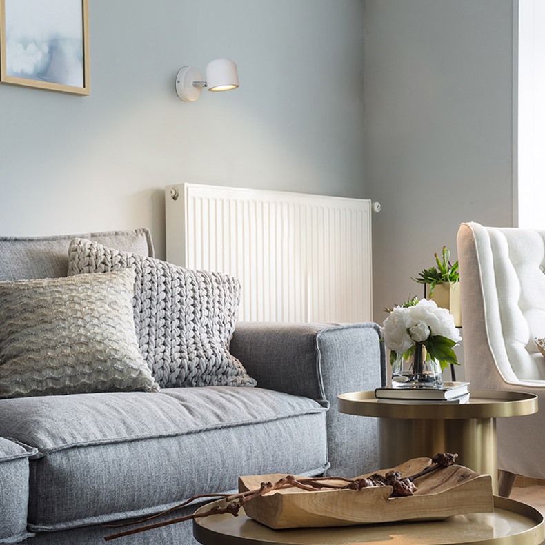 Настенный светильник TINY WALL L2 White by ImperiumLoft