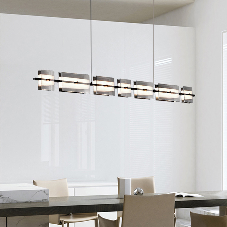 Подвесной светильник BRIAND LONG L168 Black by ImperiumLoft