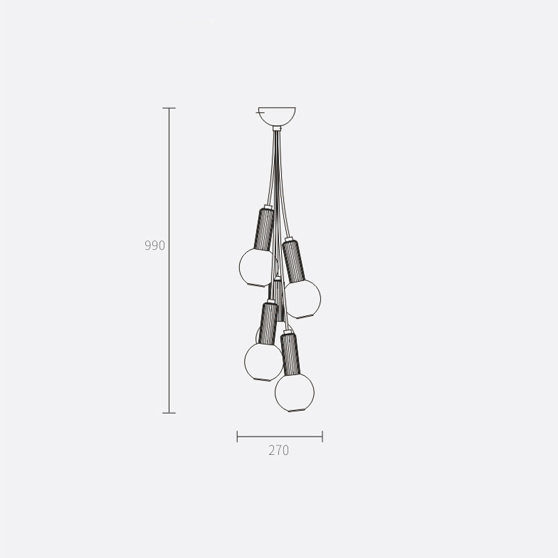 Светильник Sarah Colson Chandelier by ImperiumLoft