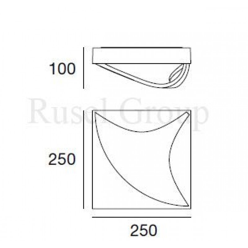Настенный светильник Linea Light Moonflower 7761