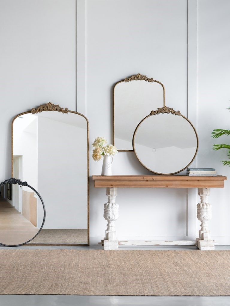 Зеркало настенное Glasar 82199-GOLD-DS