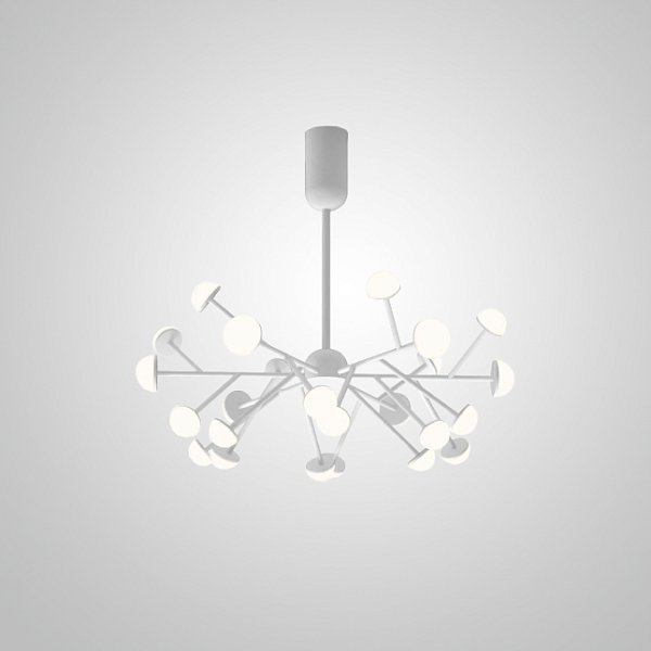 Потолочная люстра HILVI D68 White by ImperiumLoft