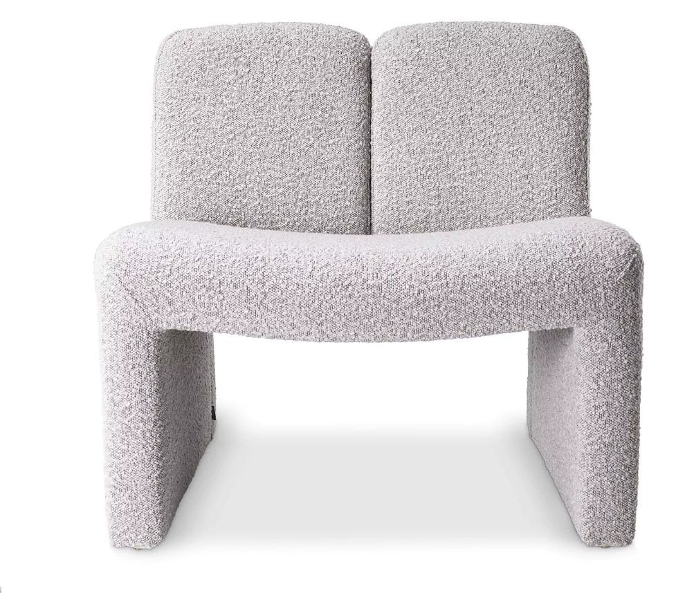 Стул Eichholtz Macintosh bouclé grey 116456