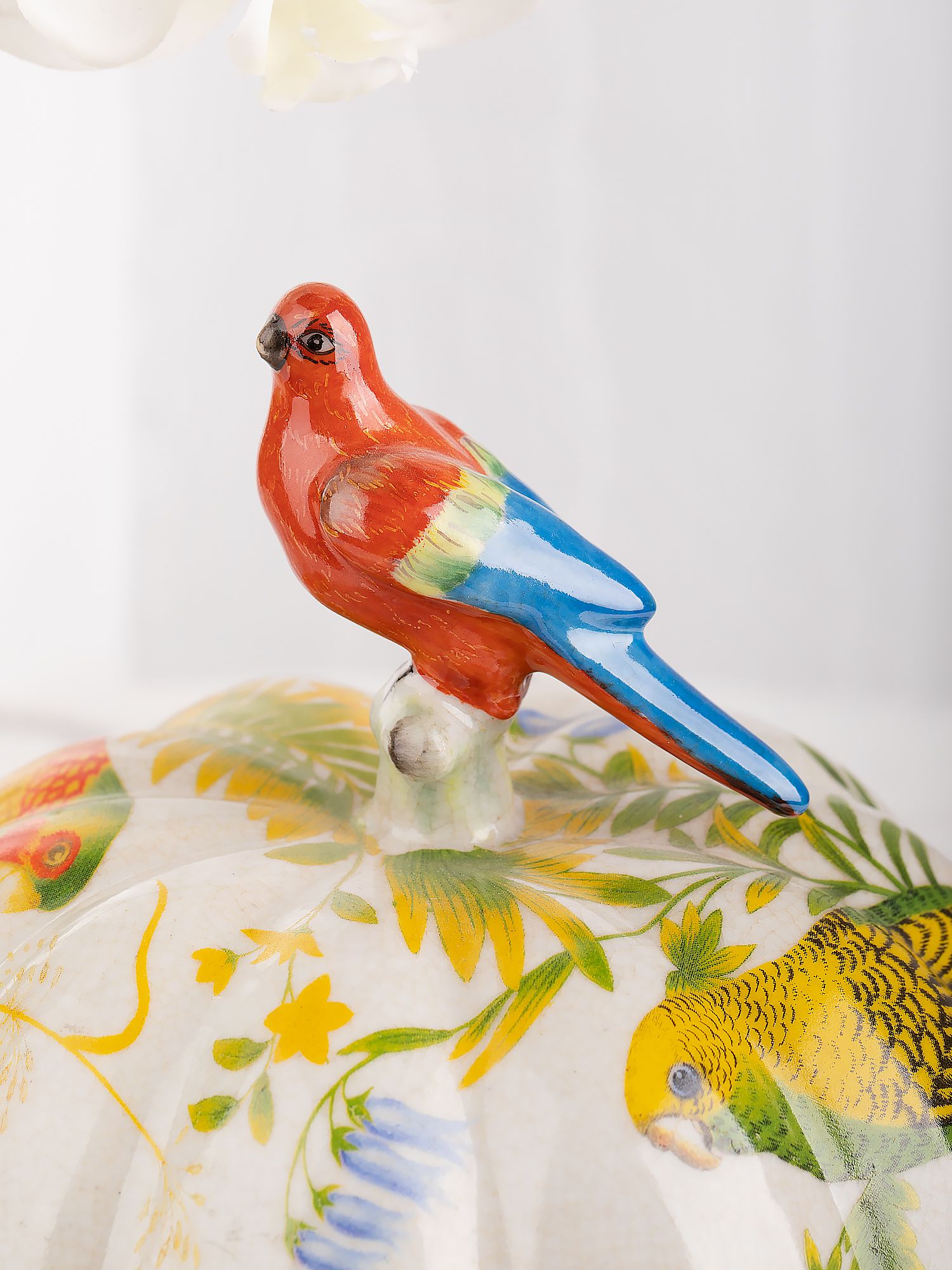 Шкатулка с птичкой Glasar 31G2248/B323GC/W3615E