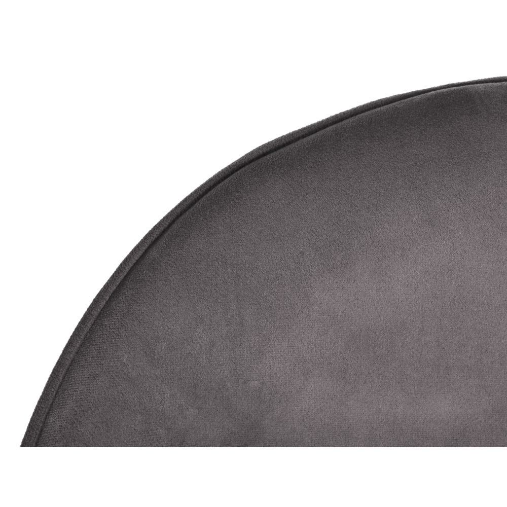 Стул Frida тёмно-серый велюр Bradex Home RF 0379