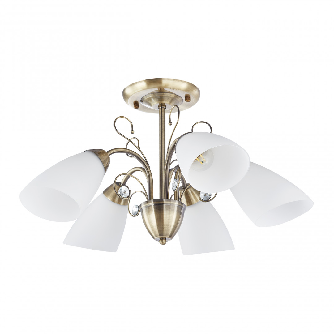 Люстра потолочная с плафонами 337454/5 AB Arte Milano