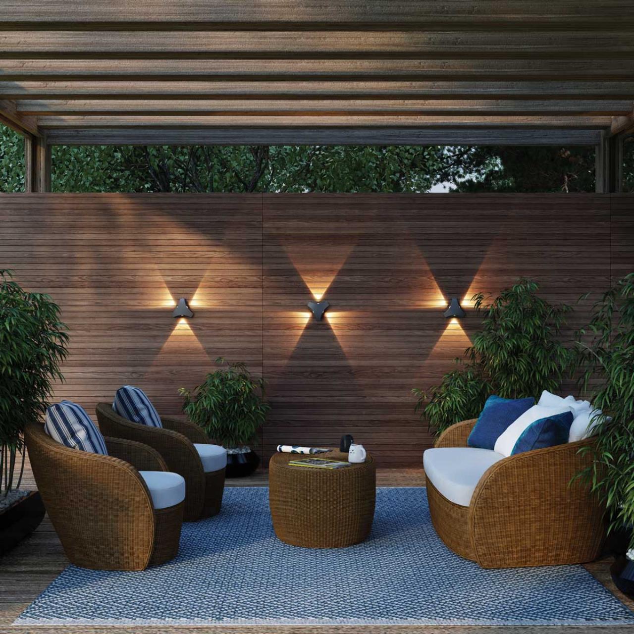 Ландшафтный настенный светильник Novotech 358462