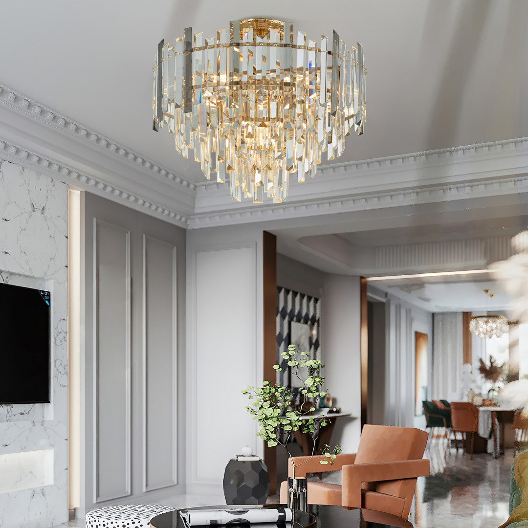 Люстра 374409/7/60/470 GD Arte Milano