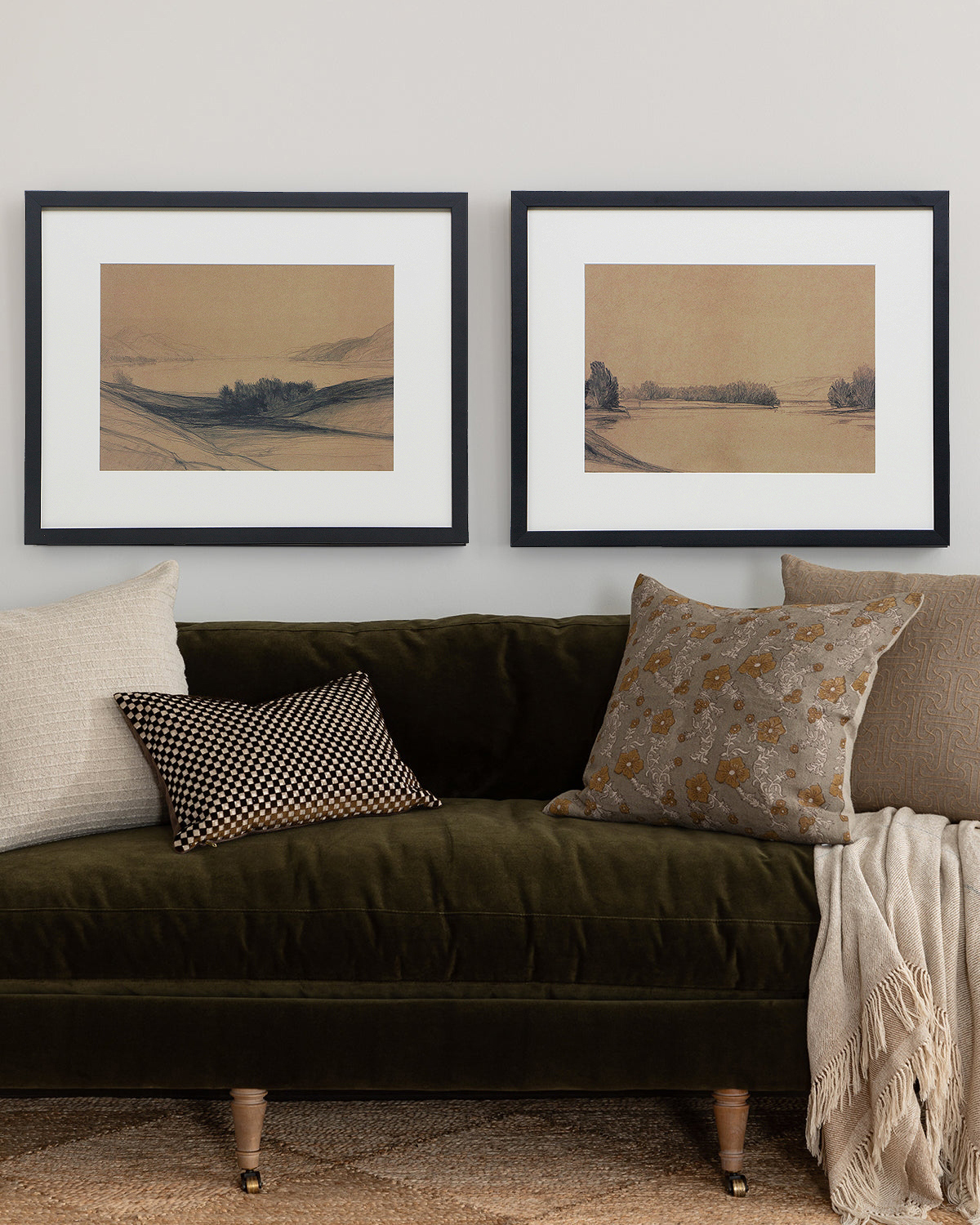 Интерьерный постер Loch II Louvre Home DPP530924VHS