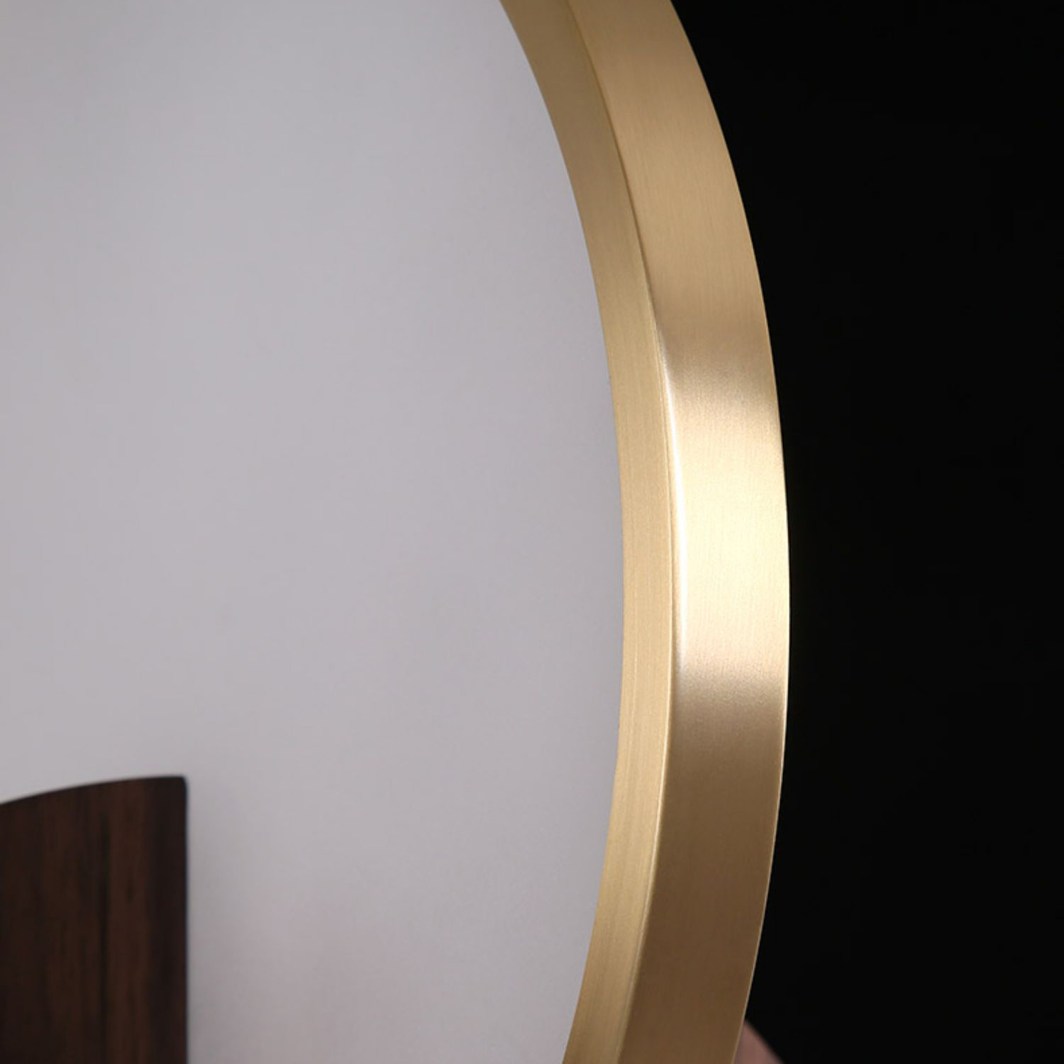 Настольная лампа GLATT WOOD TAB Dark brown by ImperiumLoft